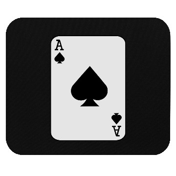 Discover ace of spades Mouse Pads
