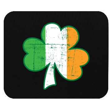 Discover Irish flag Mouse Pads