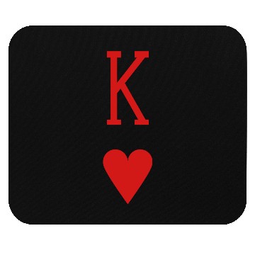 Discover King of Hearts Mouse Pads