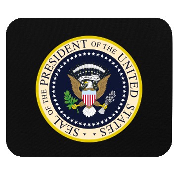 Discover Presidential Seal Mouse Pads