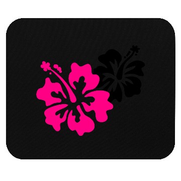 Discover hibiscus flower Mouse Pads