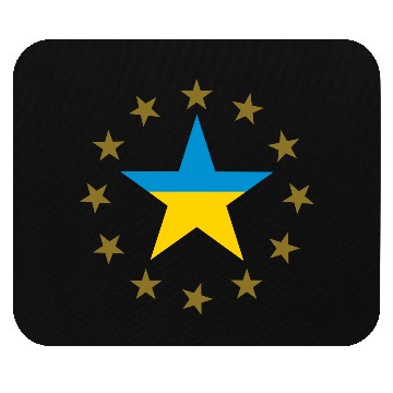 Discover Ukraine & Stars Mouse Pads