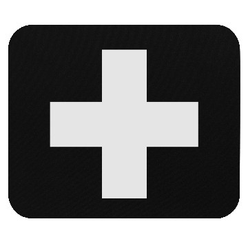 Discover Switzerland flag Mouse Pads