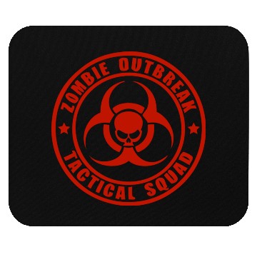 Discover Zombie Outbreak Tactical Squad Mouse Pads