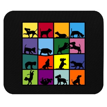 Discover dog cube beagle Mouse Pads