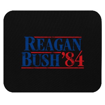 Discover Distressed Reagan - Bush ’84 Mouse Pads