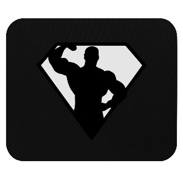 Discover Super Muscle Man Body Builder Mouse Pads