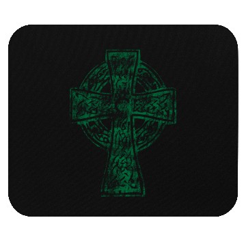 Discover Classic Vintage Style Celtic Cross Crucifix Mouse Pads