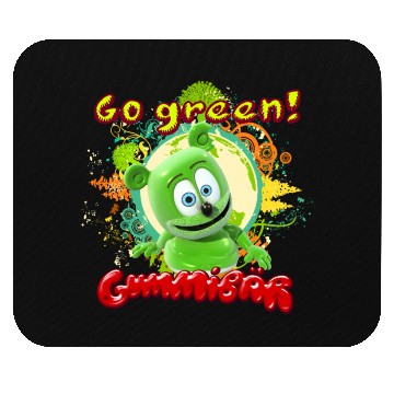 Discover Gummibär Go Green Earth Day Trees Mouse Pads
