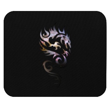 Discover Cosmic Tribal Dragon Mouse Pads