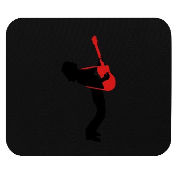 Discover guitar player Mouse Pads