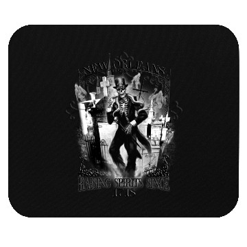 Discover Haunted New Orleans Mouse Pads