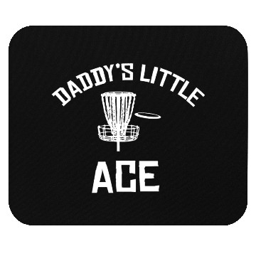 Discover Daddy's Little Ace Disc Golf Mouse Pads