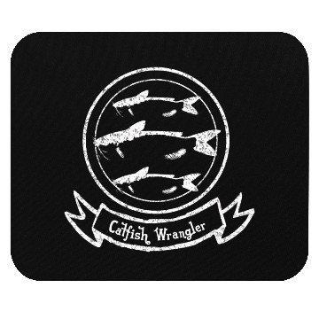 Discover Catfish Wrangler Mouse Pads