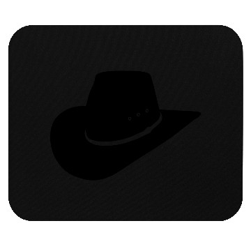 Discover cowboy hat Mouse Pads