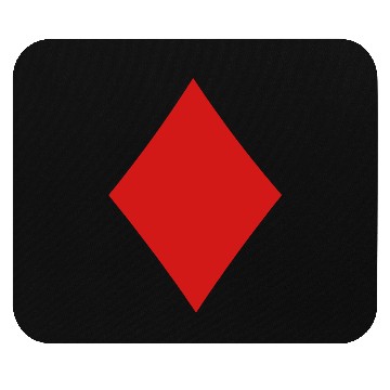 Discover Poker Suit Diamond Mouse Pads