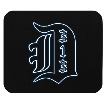 Discover 313 Big Detroit D Mouse Pads
