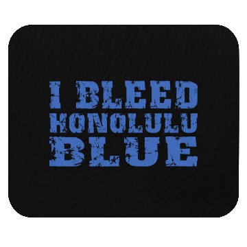 Discover I Bleed Honolulu Blue Detroit Mouse Pads