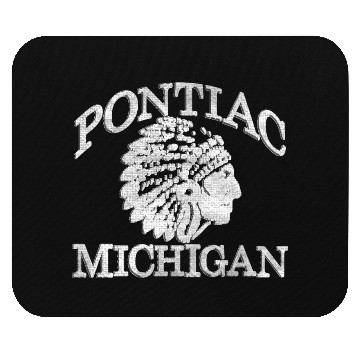 Discover Pontiac Michigan Native American Mouse Pads