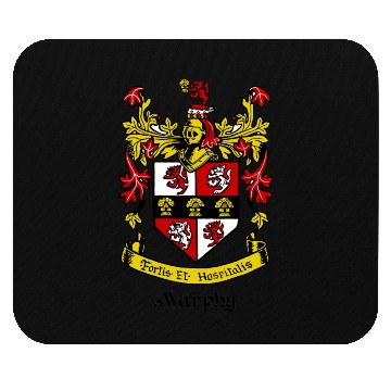 Discover Murphy Family Crest Shield Mouse Pads
