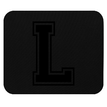 Discover Letter L Mouse Pads