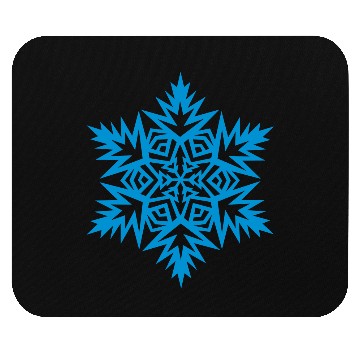 Discover acuteangled snowflake Mouse Pads