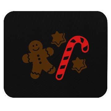 Discover Lebkuchen Gingerbread man Mouse Pads