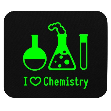 Discover I Love Chemistry Mouse Pads