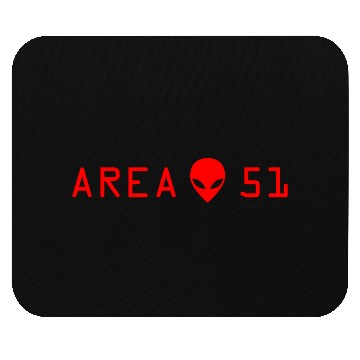 Discover area 51 Mouse Pads