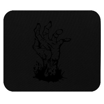 Discover zombie hand Mouse Pads