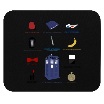 Discover Doctor Who Items Mouse Pads