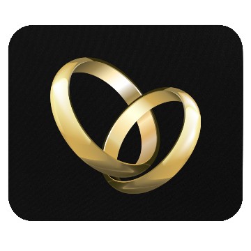 Discover wedding rings Mouse Pads