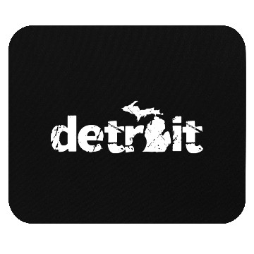 Discover DETROIT MICHIGAN Mouse Pads