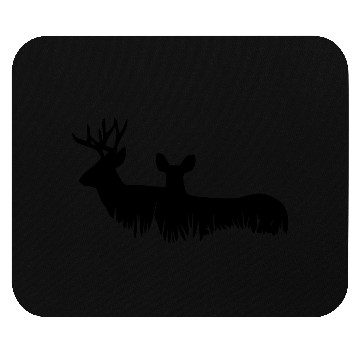 Discover Deer Couple Mouse Pads