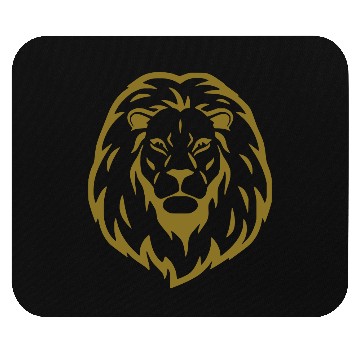 Discover lion head _ Mouse Pads