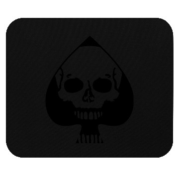 Discover Ace of Spades Skull Mouse Pads