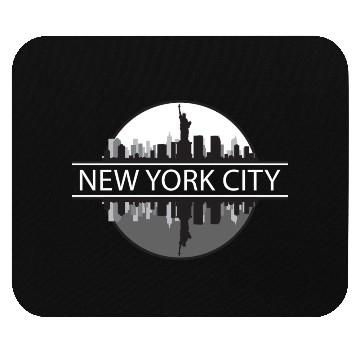 Discover New York City New York Mouse Pads