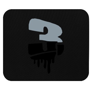 Discover 3 three graffiti logo Mouse Pads