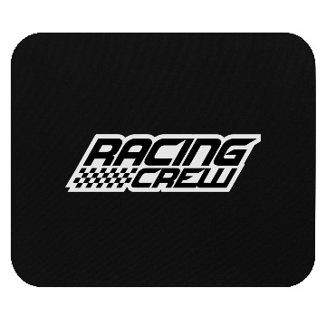 Discover Racing Crew Design Mouse Pads