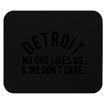 Discover Detroit No One Mouse Pads