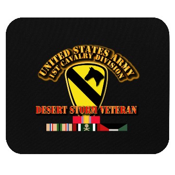 Discover Army - 1st Cavalry Division - Desert Storm Veteran Mouse Pads