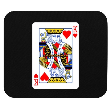 Discover King Of Hearts Couple Mouse Pads