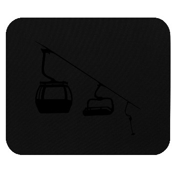 Discover Evolution ski lift Mouse Pads