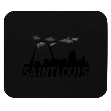 Discover Saint St Louis Missouri Skyline Mouse Pads