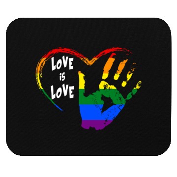 Discover love is love Mouse Pads
