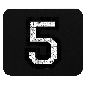 Discover Number 5 (Vintage White) Mouse Pads