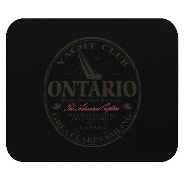 Discover Ontario Sailing - Great Lakes Mouse Pads