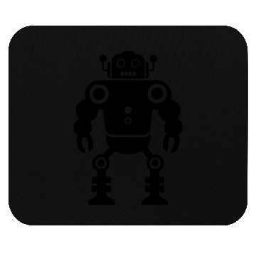 Discover robot Mouse Pads