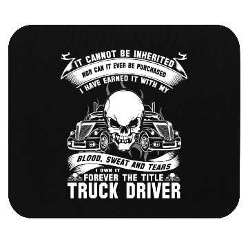 Discover Truck Driver pussy truck driver funny truck driv Mouse Pads