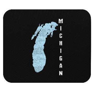 Discover Lake Michigan Great Lakes Mouse Pads